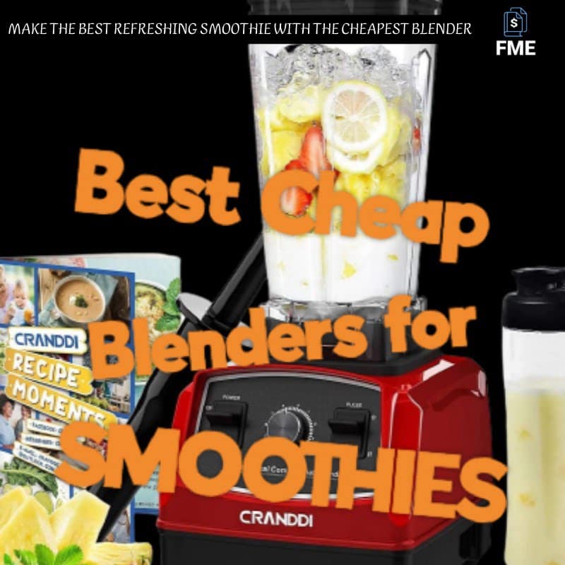 7 Best Cheap Blenders for Smoothies (Powerful and Quick)