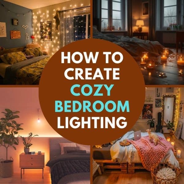 How to create cozy bedroom lighting on an unusually low budget